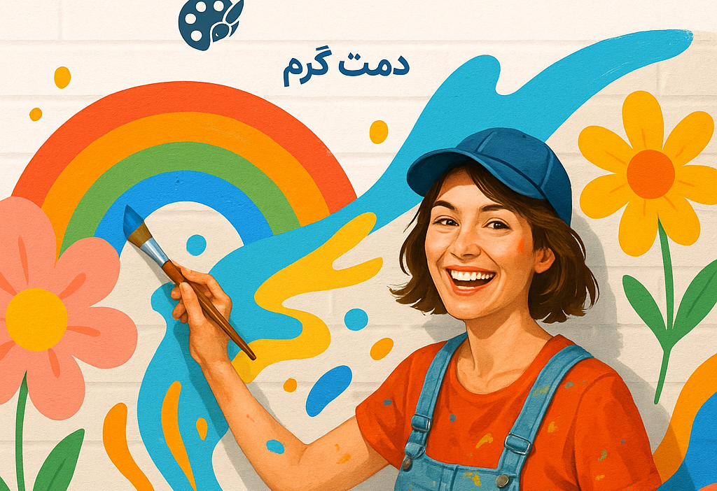 کسب درآمد از نقاشی دیواری